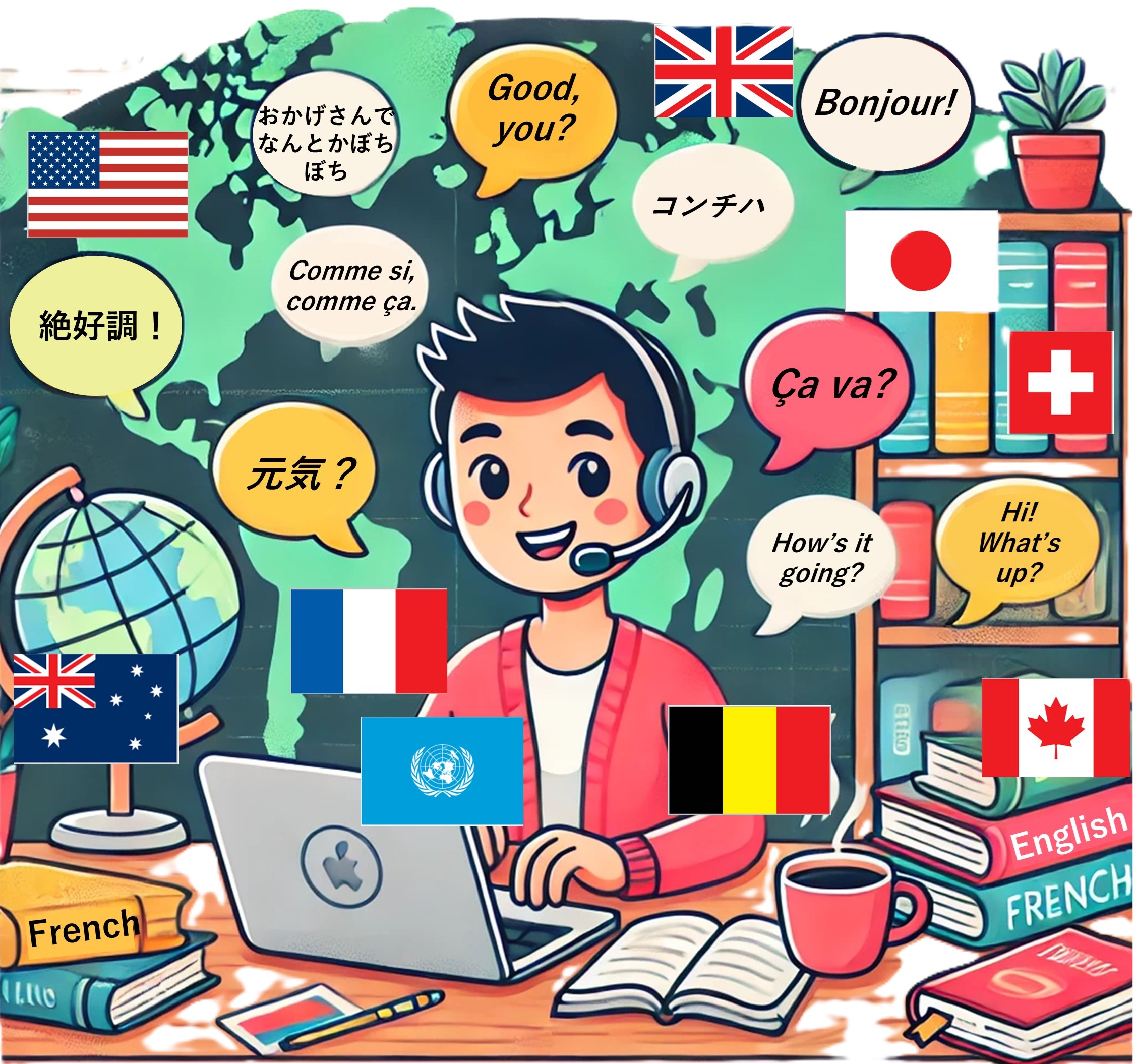 世界と日本をつなぐ多言語翻訳・通訳コミュニケーション